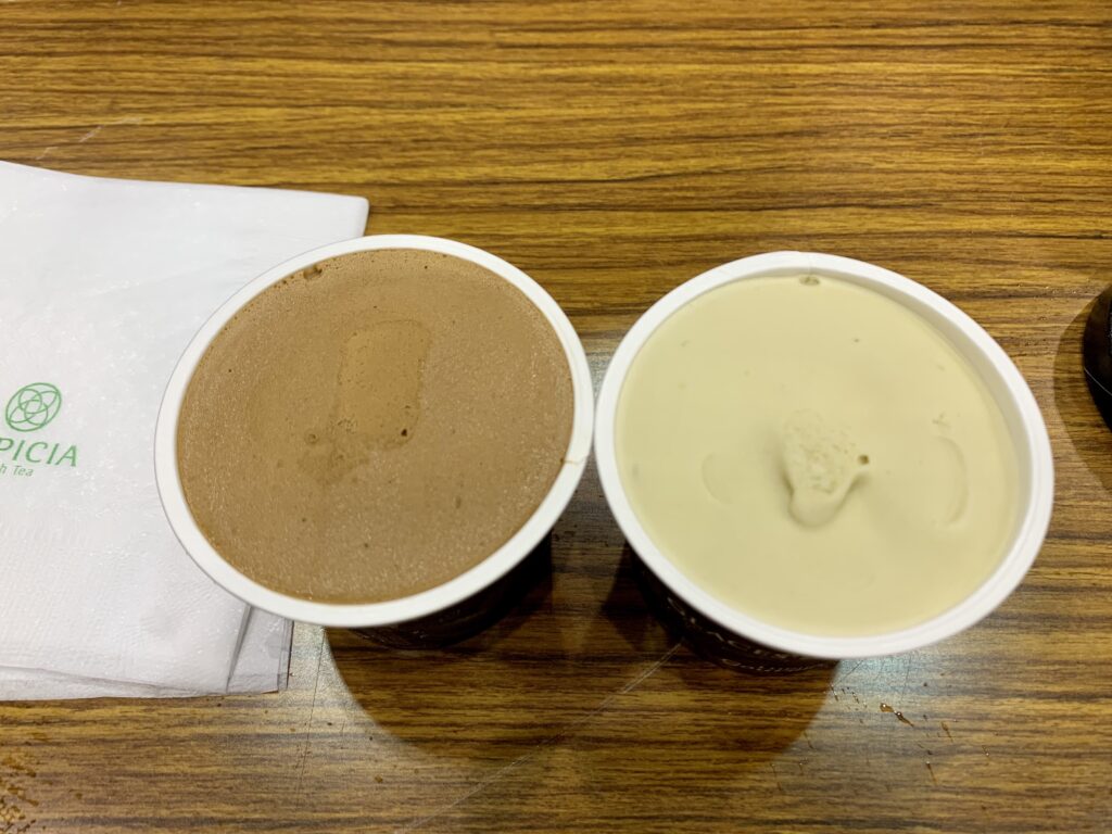 ルピシア・グラン・マルシェ２０２３in福岡の紅茶のアイスクリーム2