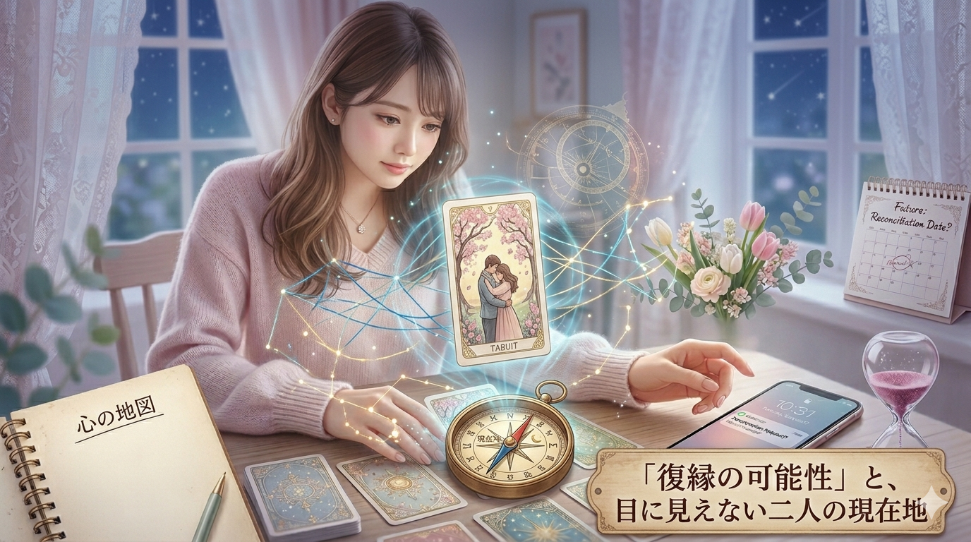 占いで紐解く「復縁の可能性」と、目に見えない二人の現在地